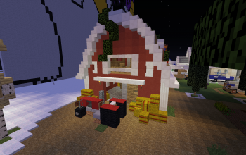 Barn and Tractor