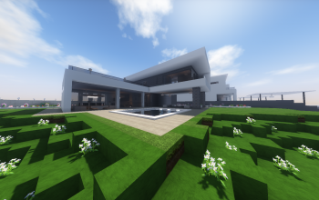 Contemporary Hillside House