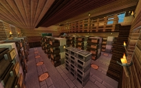 Organized Storage & Crafting Area