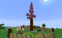 Sevtech Ages starting base - Sakura village