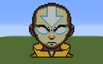 Aang Pixel Art