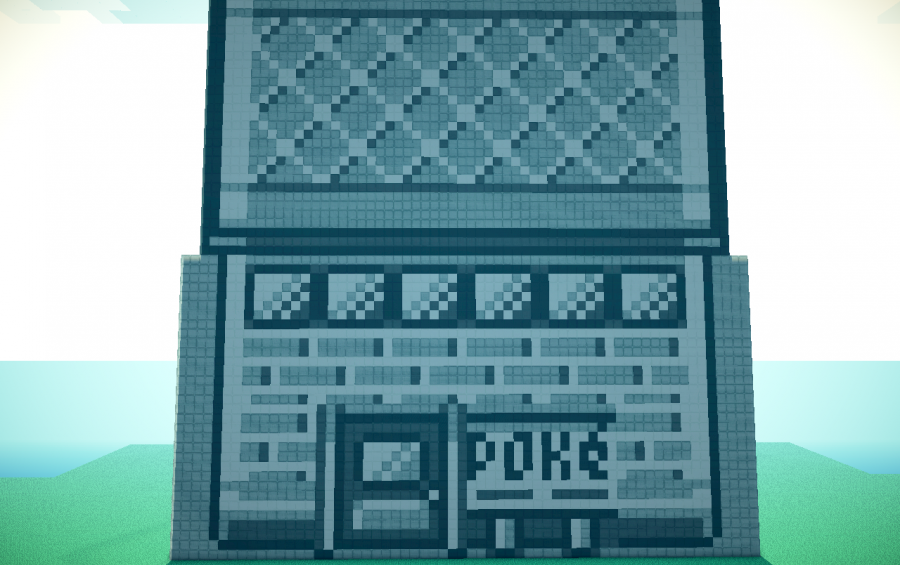 Pok Center 8 Bit POK MON RED Minecraft Pixel Art 1437 Pok Center 8 Bit POK MON RED Minecraft Pixel Art 1437