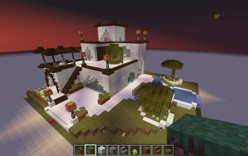 Oriental modern house