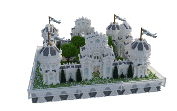 Factions Spawn ❯ HQ Build with a lot of detail 150x150
