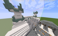Quartz/Prismarine castle