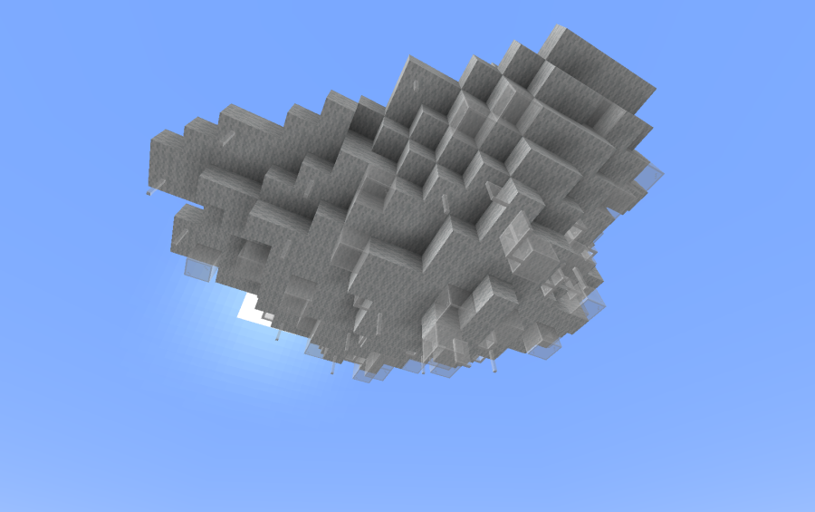 White Cloud | Minecraft Floating Island #20591