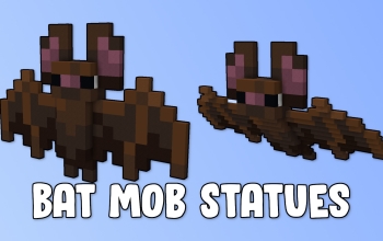 Bat Mob Statues