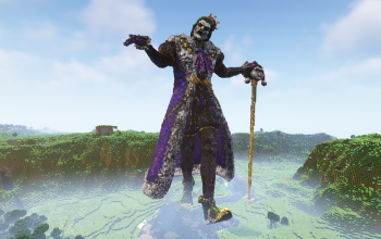 Minecraft Joker Statue