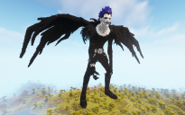 Minecraft Ryuk Statue