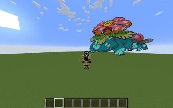 Venusaur pokemon pixel art