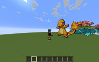 Charmander pokemon pixel art