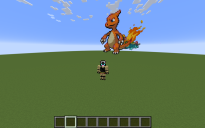 Charmeleon pokemon pixel art