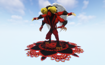Minecraft Evil Angel Statue