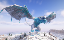 Minecraft Wyvern Statue Free