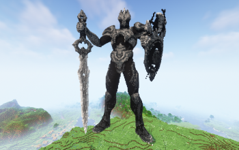 Minecraft Raidriar Statue