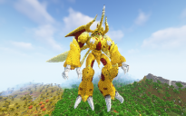 Minecraft Hercules Kabuterimon X Statue