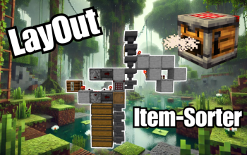 Minecraft 1.21 Item Sorter With Crafter - Add-On | Quick Upgrade Guide