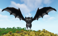 Minecraft Bat Dragon Statue Free