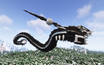 Minecraft Alien Worm Free Statue