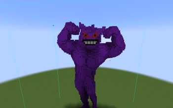 buff gengar colored no grass
