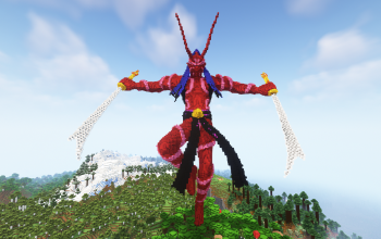 Minecraft Rakshasa Statue Free