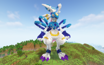 Minecraft Lekismon Statue