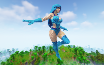 Minecraft Aurora Statue