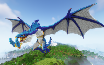 Minecraft Magic Wyvern Statue