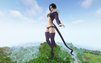 Minecraft Merlin Statue