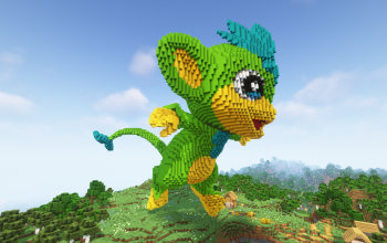 Minecraft Tanzee Statue Free