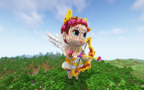 Minecraft Cupid Statue Free
