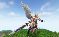Minecraft Valkyrie Statue