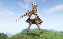 Minecraft Noelle Statue