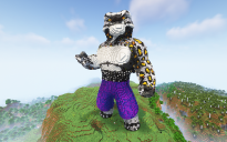 Minecraft Tai Lung Statue Free