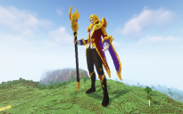 Minecraft The illusionist : Cecilion Statue