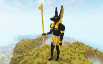 Minecraft Egyptian Anubis Statue Free
