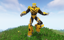 Minecraft Bumblebee Statue