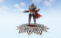 Minecraft Shredder Statue