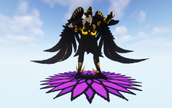 Minecraft Griffon Minos Statue