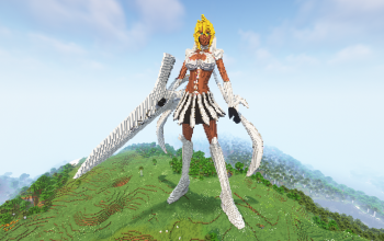 Minecraft Tier Harribel Statue