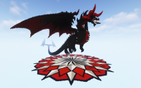 Minecraft Nidhogg Dragon Statue