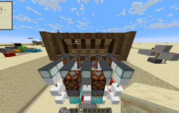 KNIFFEL mit REDSTONE SYSTEM MINECRAFT wie Stegi ca12