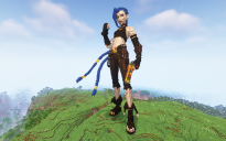 Minecraft Jinx Arcane Statue