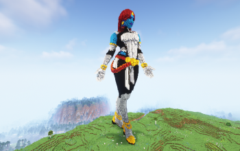 Minecraft Mystique Statue Free