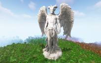 Minecraft Lucifer Statue