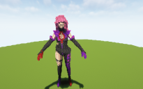 Minecraft Epic Girl Statue ( FREE )