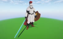 Minecraft Gladiator Statue