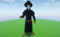 Minecraft Plague Doctor Statue ( FREE )