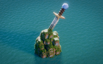 Minecraft Sword Island
