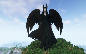 Minecraft Lady Loki Angel (Concept) Statue